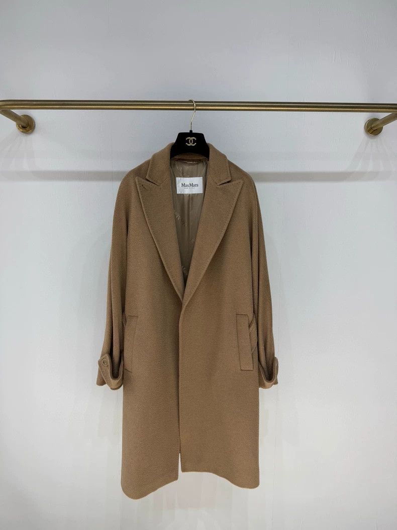Max Mara max mara Classic 100% camel fleece coat Size M / US 6-8 / IT 42-44 - 1 Thumbnail