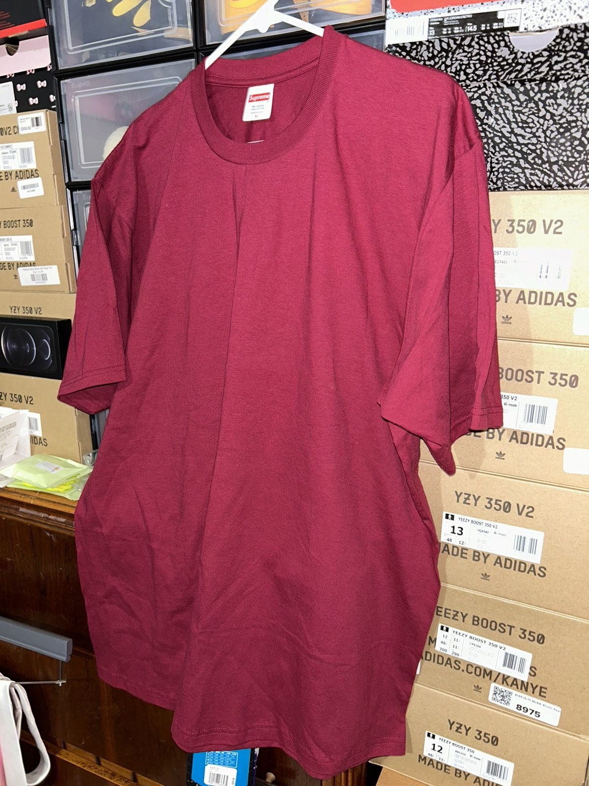 Supreme Supreme Blank Tee Shirt T/Shirt size XL NEW Size US XL / EU 56 / 4 - 2 Thumbnail
