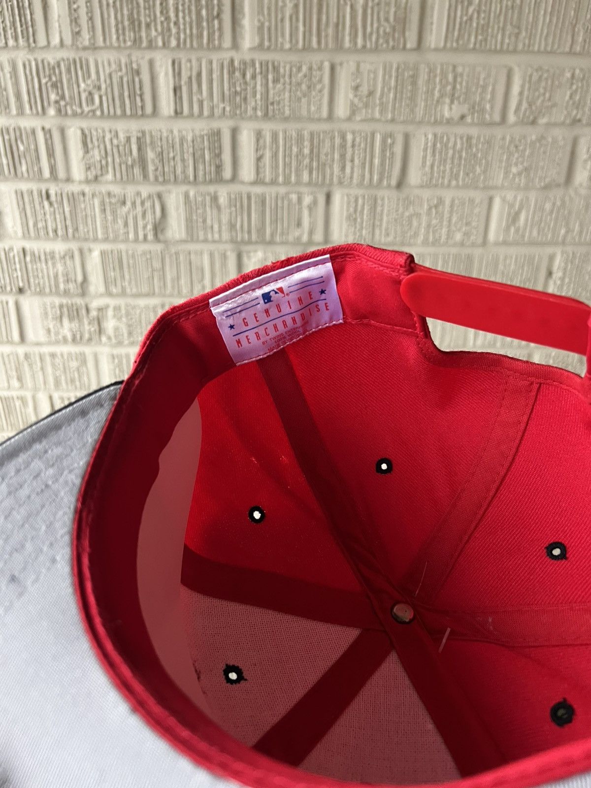 Sports Specialties Vintage 90’s Cincinnati Reds Wool MLB SnapBack Hat Size ONE SIZE - 3 Thumbnail