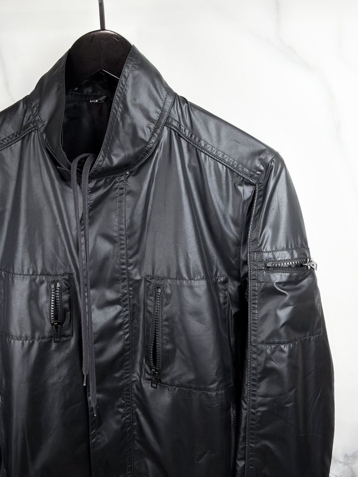Dior × Hedi Slimane SS06 Dior Homme Hedi Slimane Cargo Pocket Zip Bomber Jacket Size US S / EU 44-46 / 1 - 2 Thumbnail