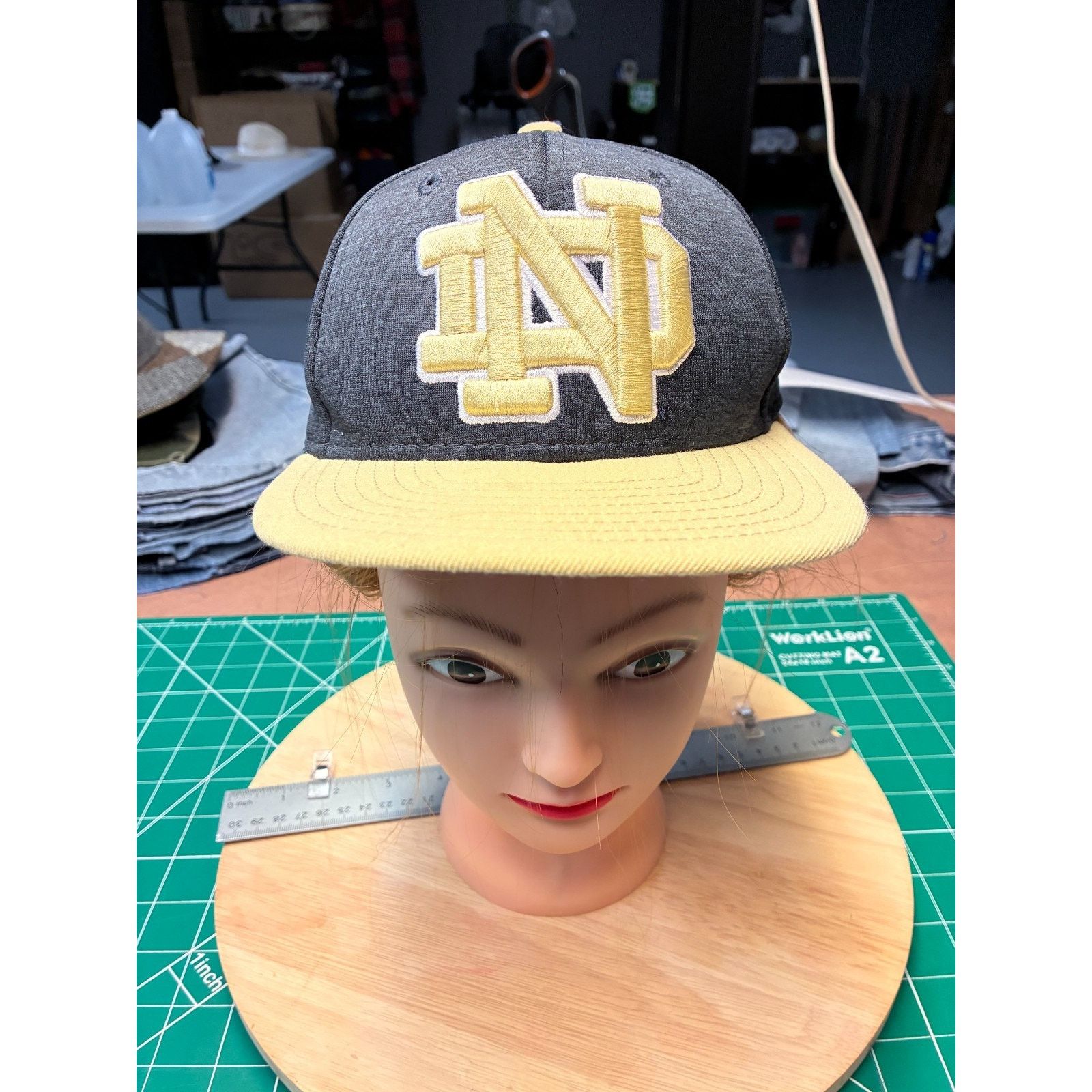 New Era Notre Dame Fighting Irish New Era 9FIFTY Youth Snapback Hat Size ONE SIZE - 1 Thumbnail