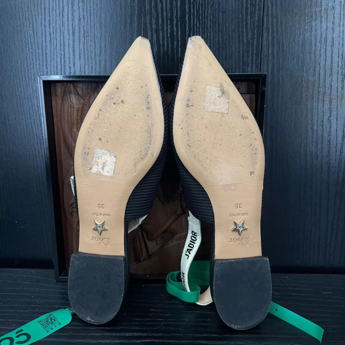 Dior Dior J'adior black slides 35 Size US 4.5 / IT 34.5 - 8 Thumbnail