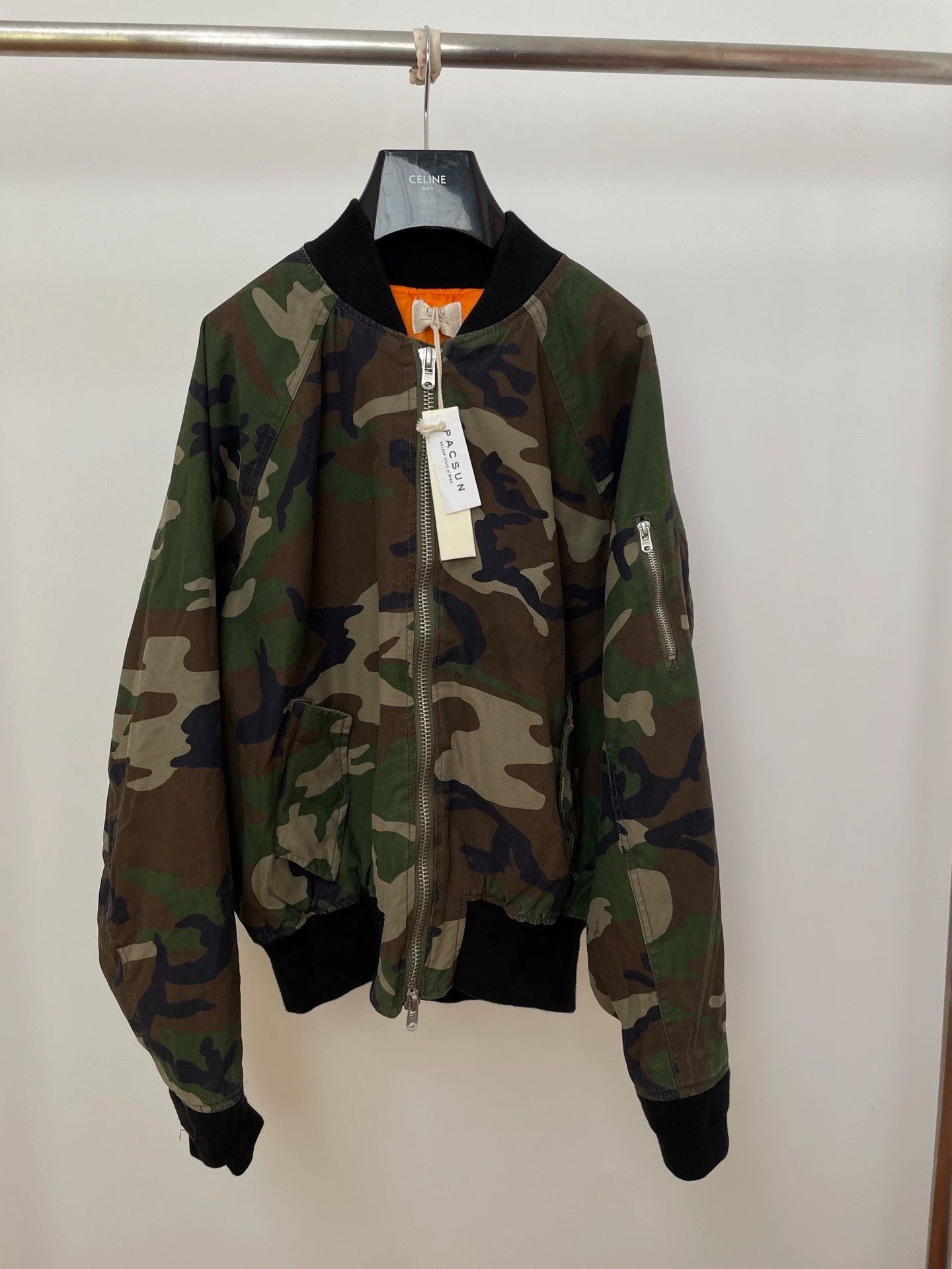 Fear of God Fear of God FOG Camo Black Bomber Jacket L Size US L / EU 52-54 / 3 - 1 Thumbnail