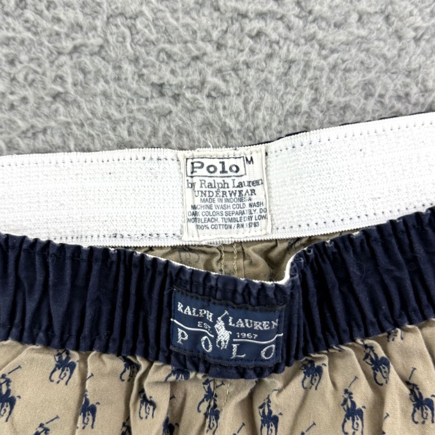 Polo Ralph Lauren Polo Ralph Lauren Sleepwear Pants Men Medium Loose Lounge Pony Logo Print Preppy Lounge Pants Size US M / EU 48-50 / 2 - 4 Thumbnail