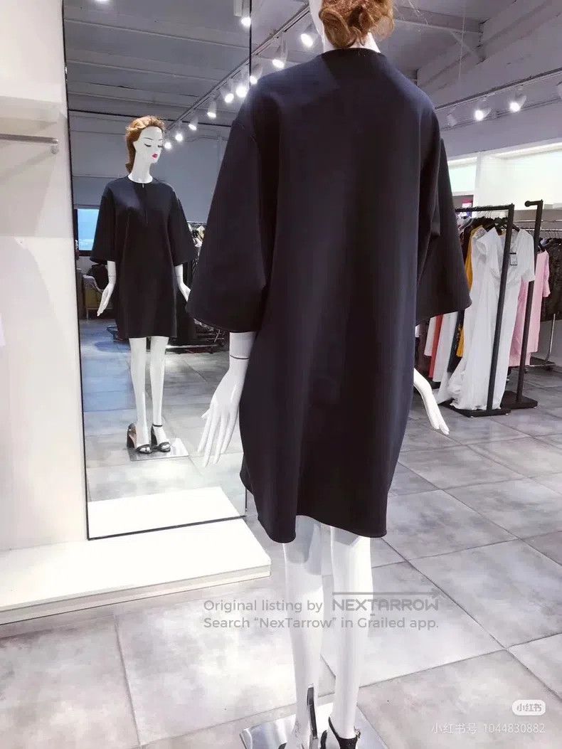 The Row The row Contour Little Black Dress Size XS / US 0-2 / IT 36-38 - 2 Thumbnail