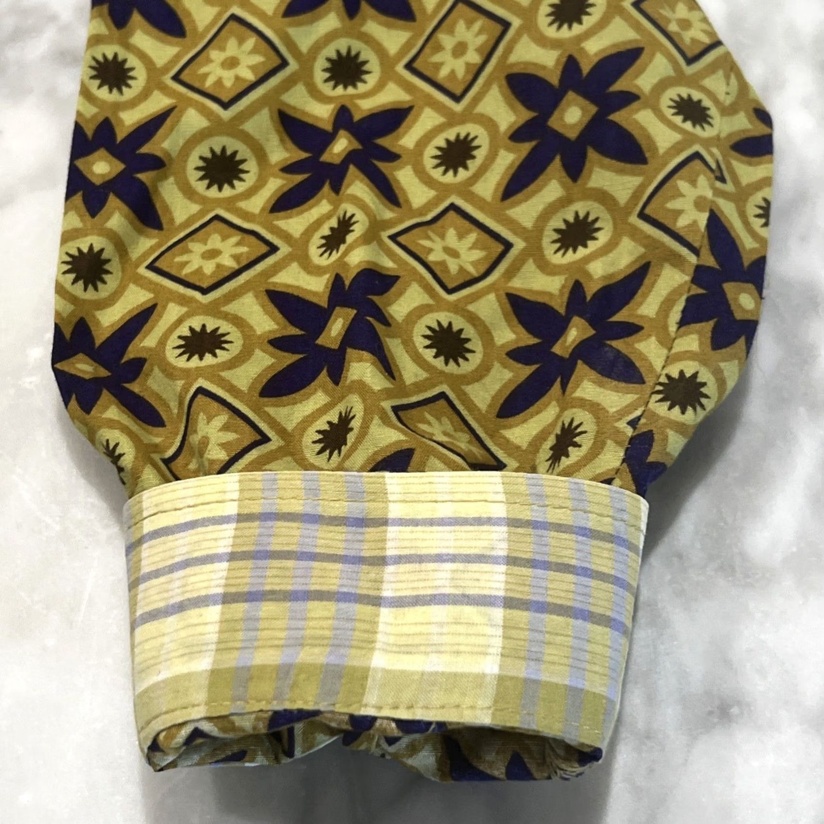 Roper Roper Pearl Snap Shirt Women Large Western Geometric Cowgirl Southwest Diamond Multicolor Button-Up Regular Cotton Shirt Size L / US 10 / IT 46 - 5 Thumbnail
