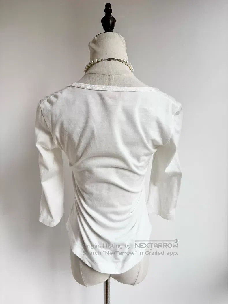 Other Vivienne Westwood White Saturn seven-eighth sleeve base la Size M / US 6-8 / IT 42-44 - 5 Thumbnail