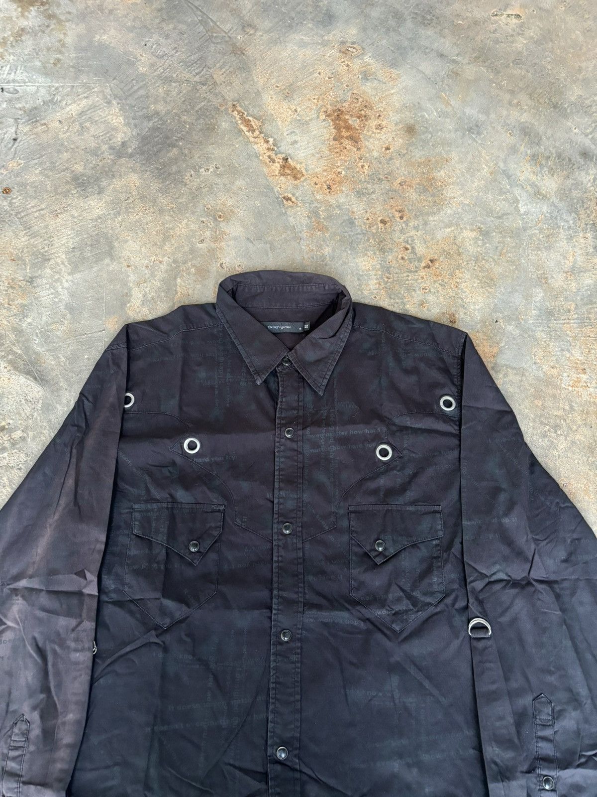 Hysteric Glamour × If Six Was Nine × Japanese Brand Y2k the bay's garden ifsixwasnine Lgb Style Shirt Size US L / EU 52-54 / 3 - 2 Thumbnail