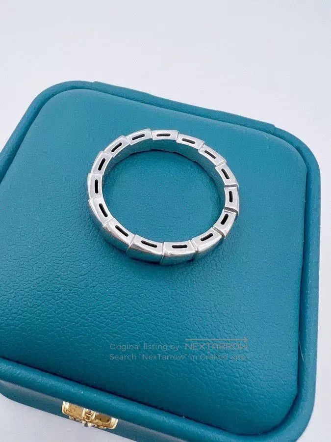 Bvlgari Bvlgari Serpenti Narrow Snake Bone Ring. Size ONE SIZE - 3 Thumbnail