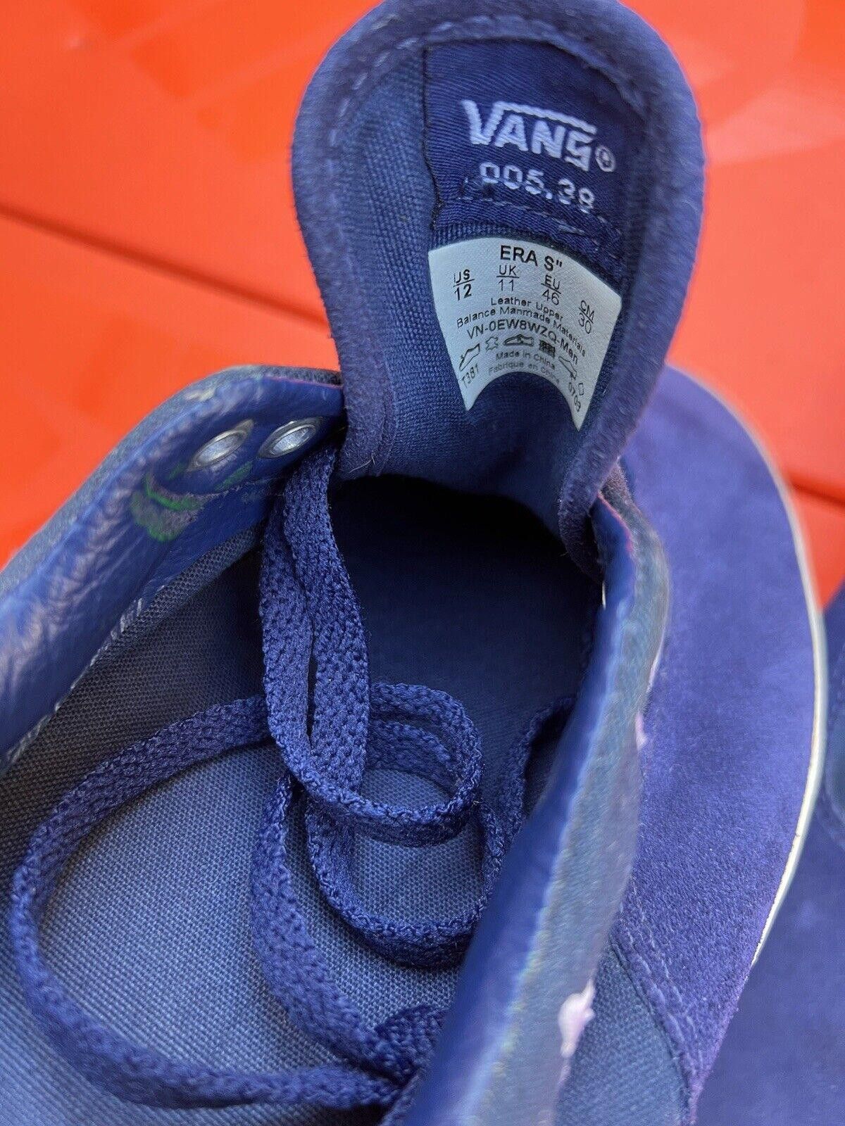 Vans 2007 VANS ERA S SYNDICATE WTAPS CROSS BONES NAVY BLUE 12 Size US 12 / EU 45 - 11 Thumbnail