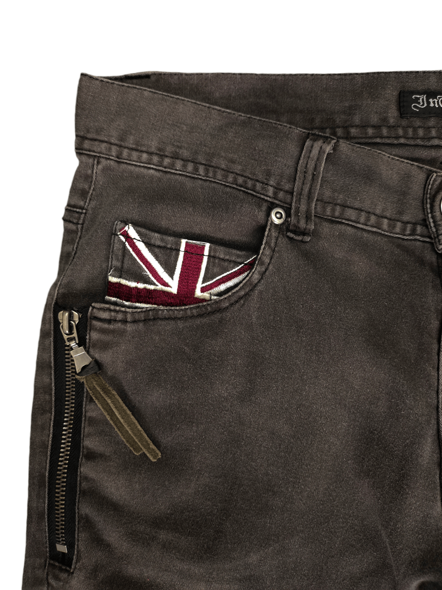 If Six Was Nine In The Attic Multi Pocket Zipper Sun Faded 3Q Pants Size US 32 / EU 48 - 3 Thumbnail