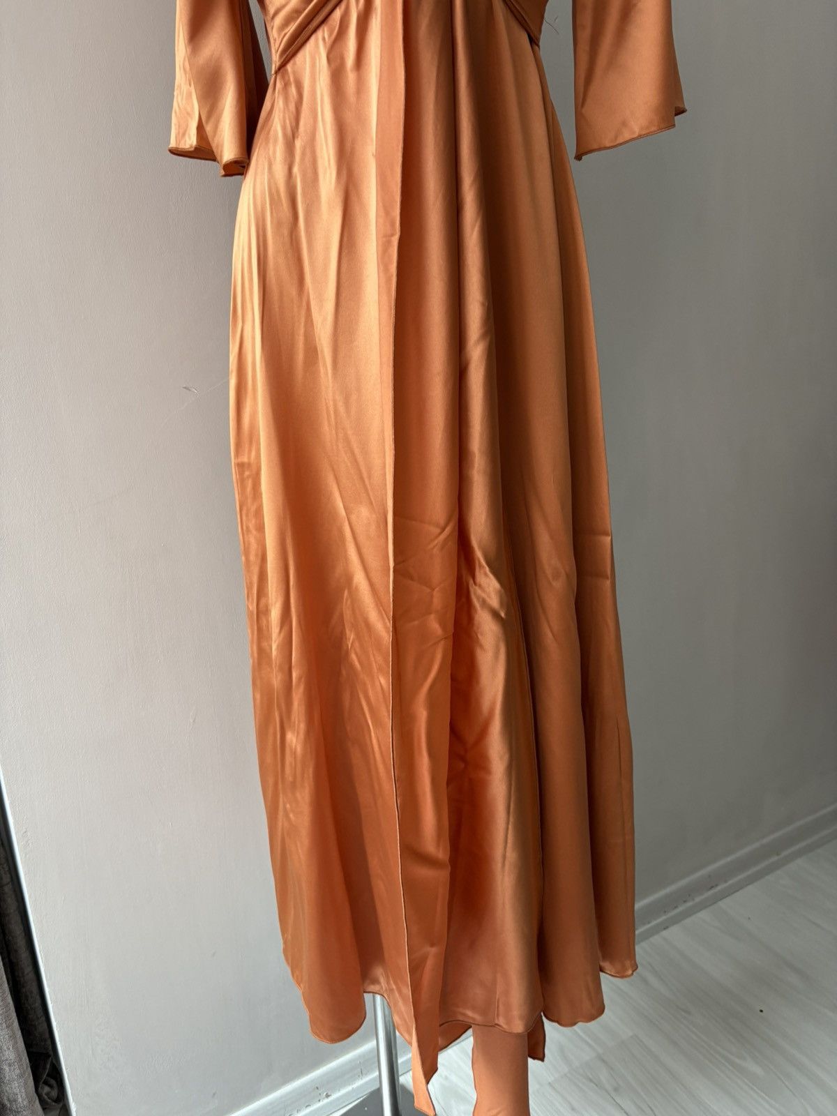 Vintage Italian mr.mrs.shirt silk dress Size L / US 10 / IT 46 - 10 Thumbnail