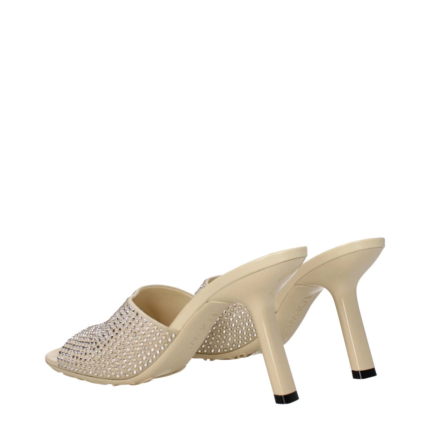 Loewe ob1o1e1124 Suede Sandals in Beige Size US 6 / IT 36 - 4 Thumbnail