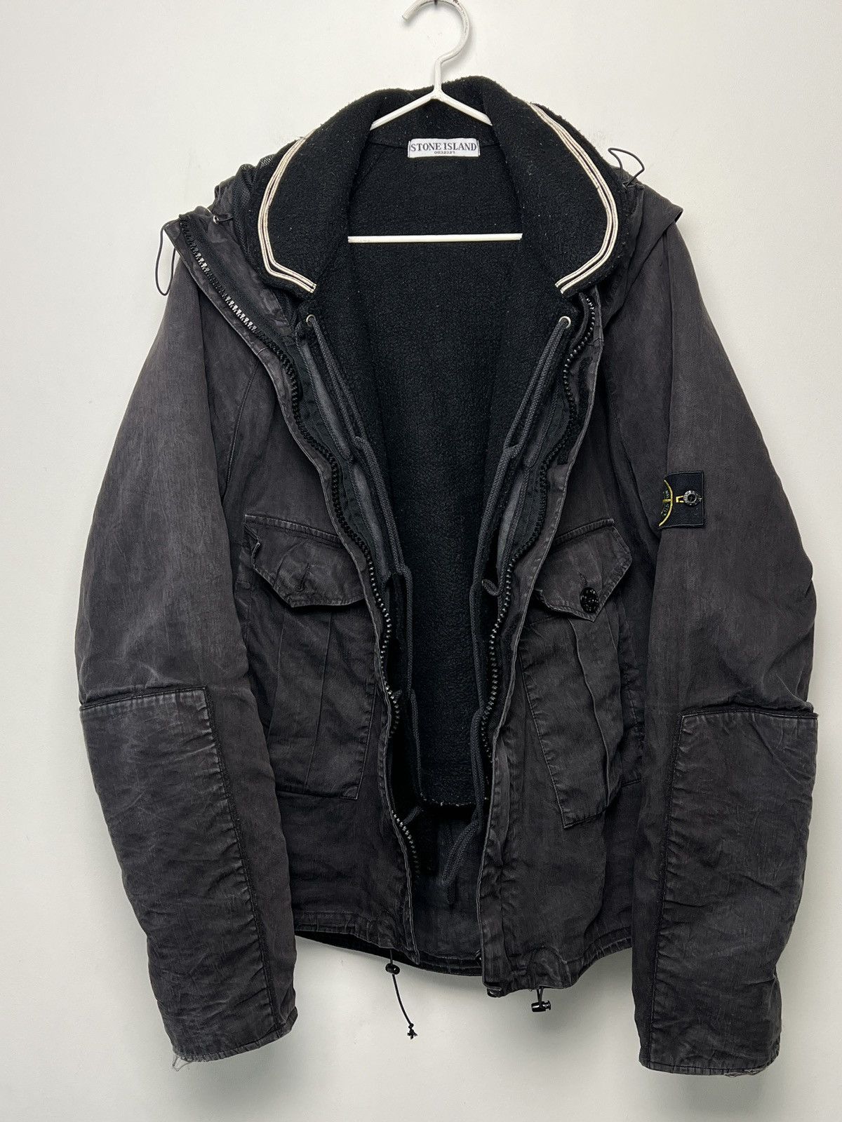 Massimo Osti stone island y2k archive military work jacket Size US L / EU 52-54 / 3 - 21 Thumbnail