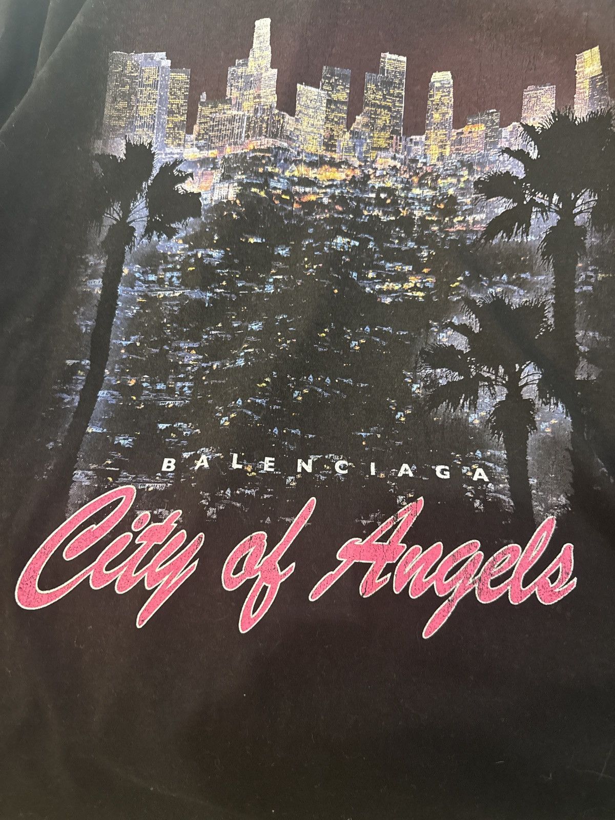 Balenciaga Balenciaga city of angels t shirt Size US M / EU 48-50 / 2 - 2 Thumbnail