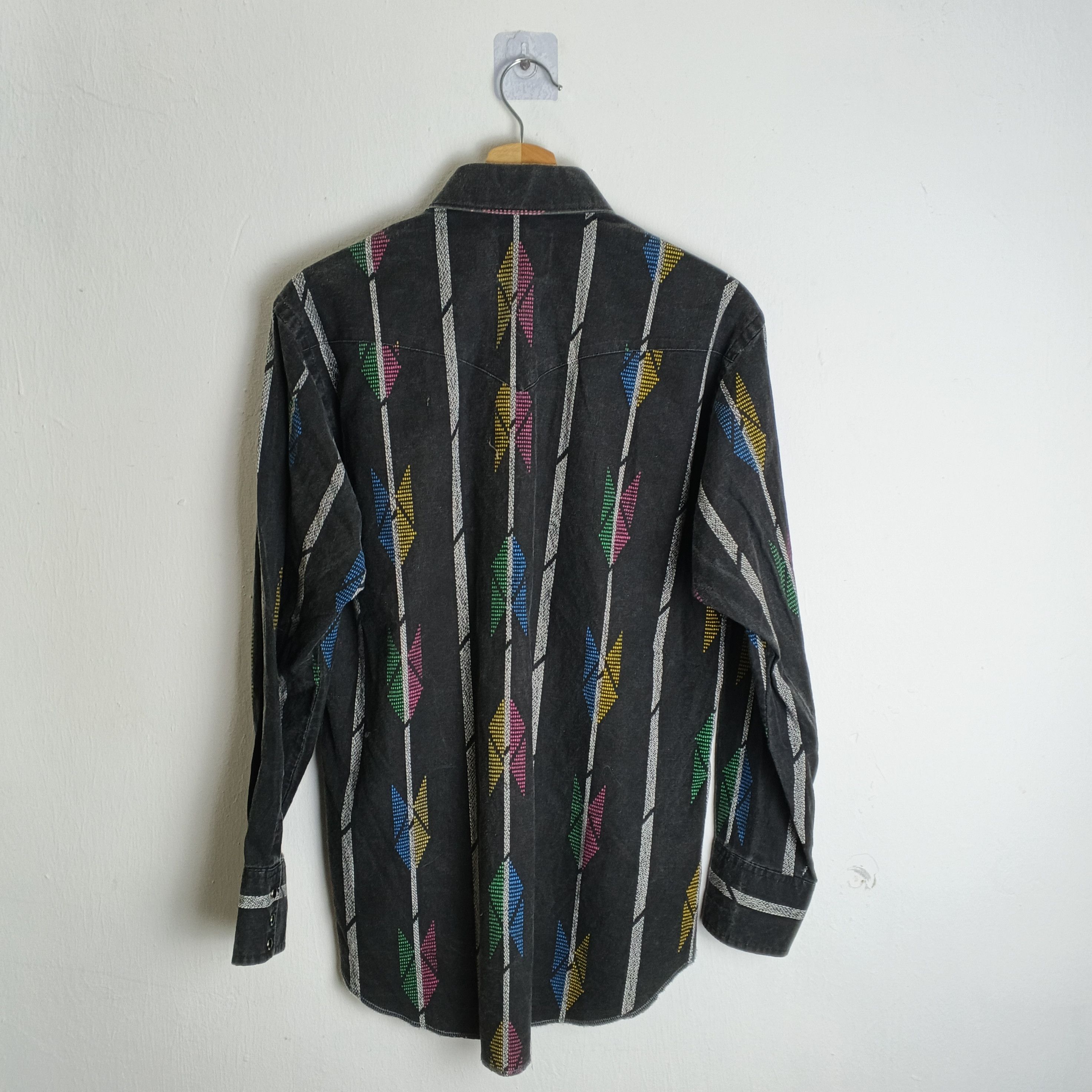 Wrangler Vintage 90s Wrangler Brushpopper American Western Shirt Size US M / EU 48-50 / 2 - 4 Thumbnail