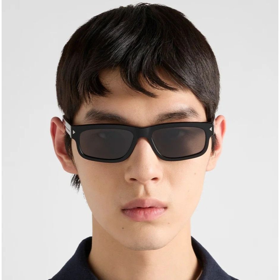 Prada NEW PRADA SUNGLASSES PRB11S 16K731 BLACK PR B11S, SPR B11S Size ONE SIZE - 2 Thumbnail
