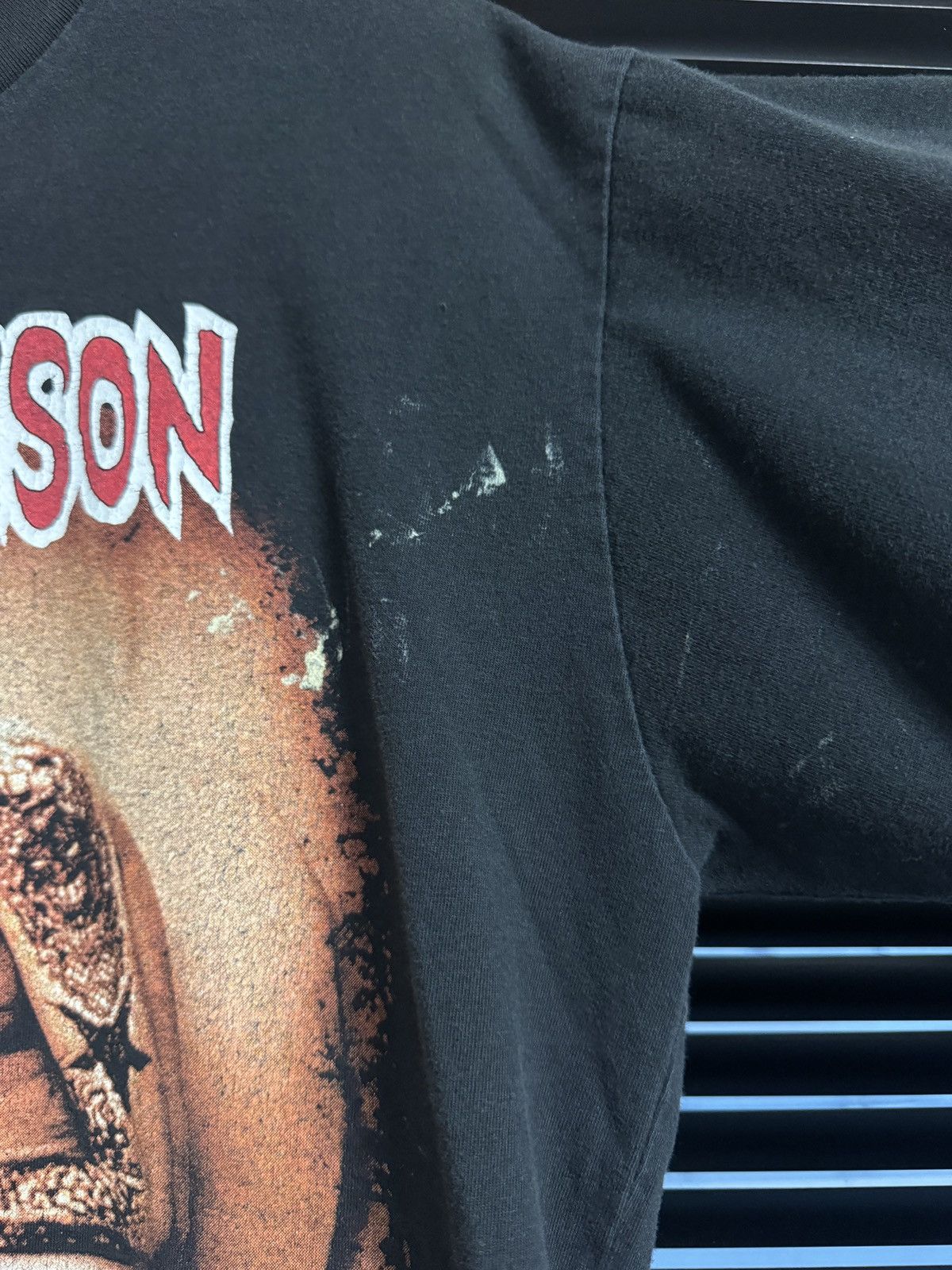 Vintage Vintage Marilyn Manson "The Reverend" Shirt Size US XL / EU 56 / 4 - 8 Thumbnail