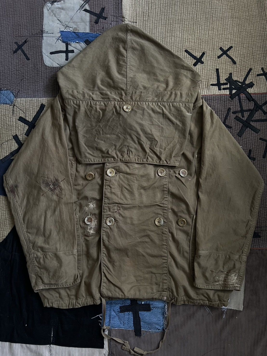 Kapital Rare* Vintage Kapital Sashiko Ringcoat by Kiro Hirata Size US XL / EU 56 / 4 - 7 Thumbnail