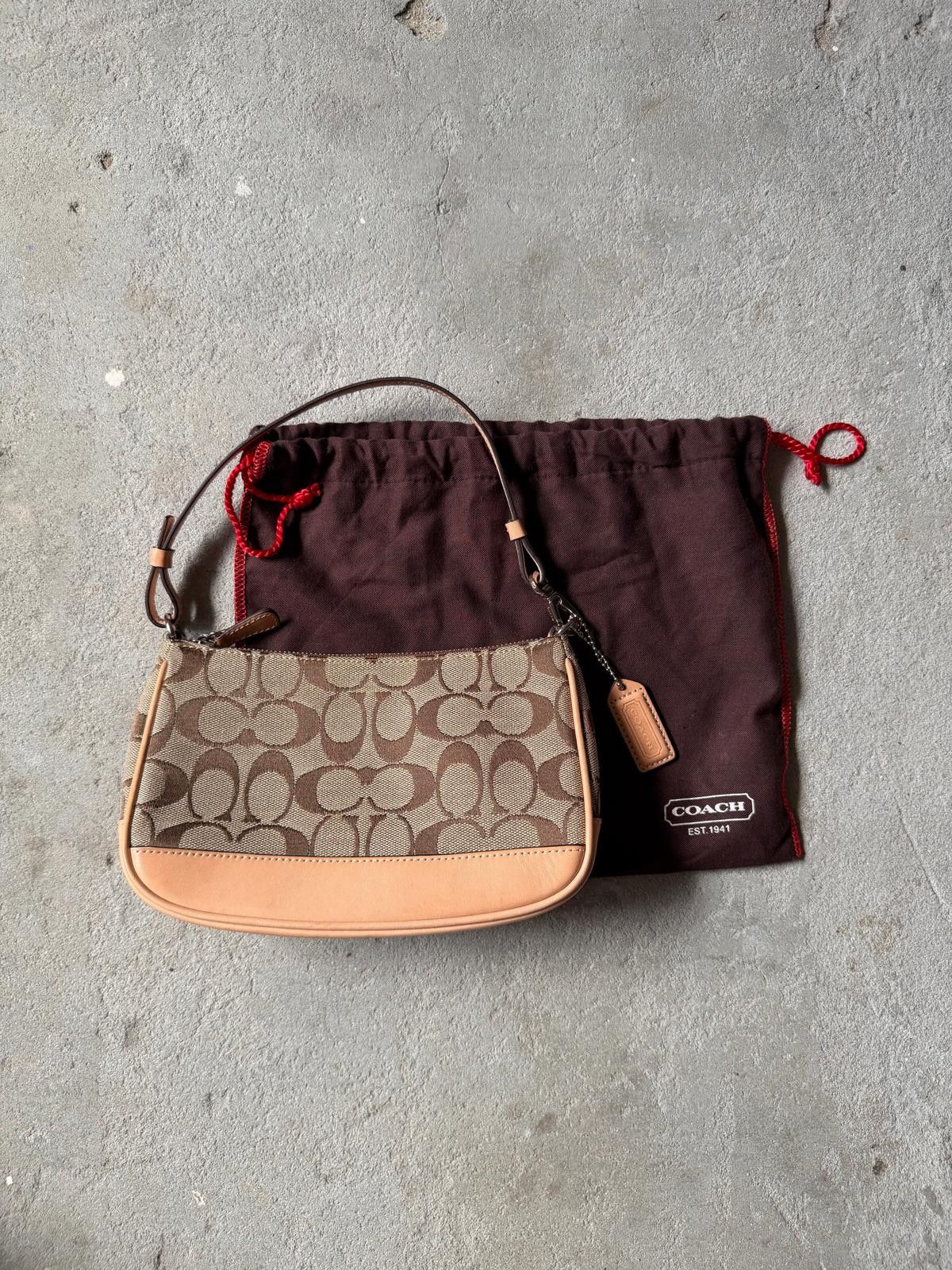 Coach Coach Y2K Demi Shoulder Bag Tan Size ONE SIZE - 1 Thumbnail