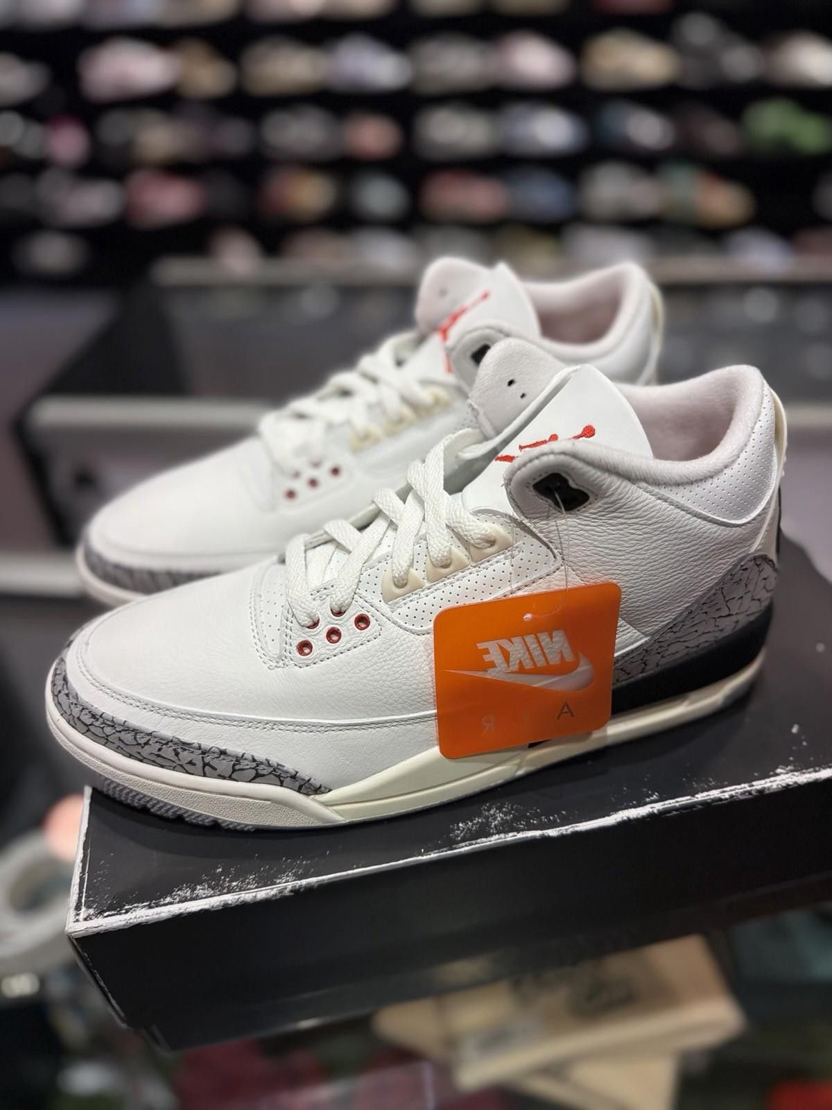 Jordan Brand Nike Air Jordan 3 Retro White Cement Reimagined 2023 (11) Size US 11 / EU 44 - 6 Thumbnail