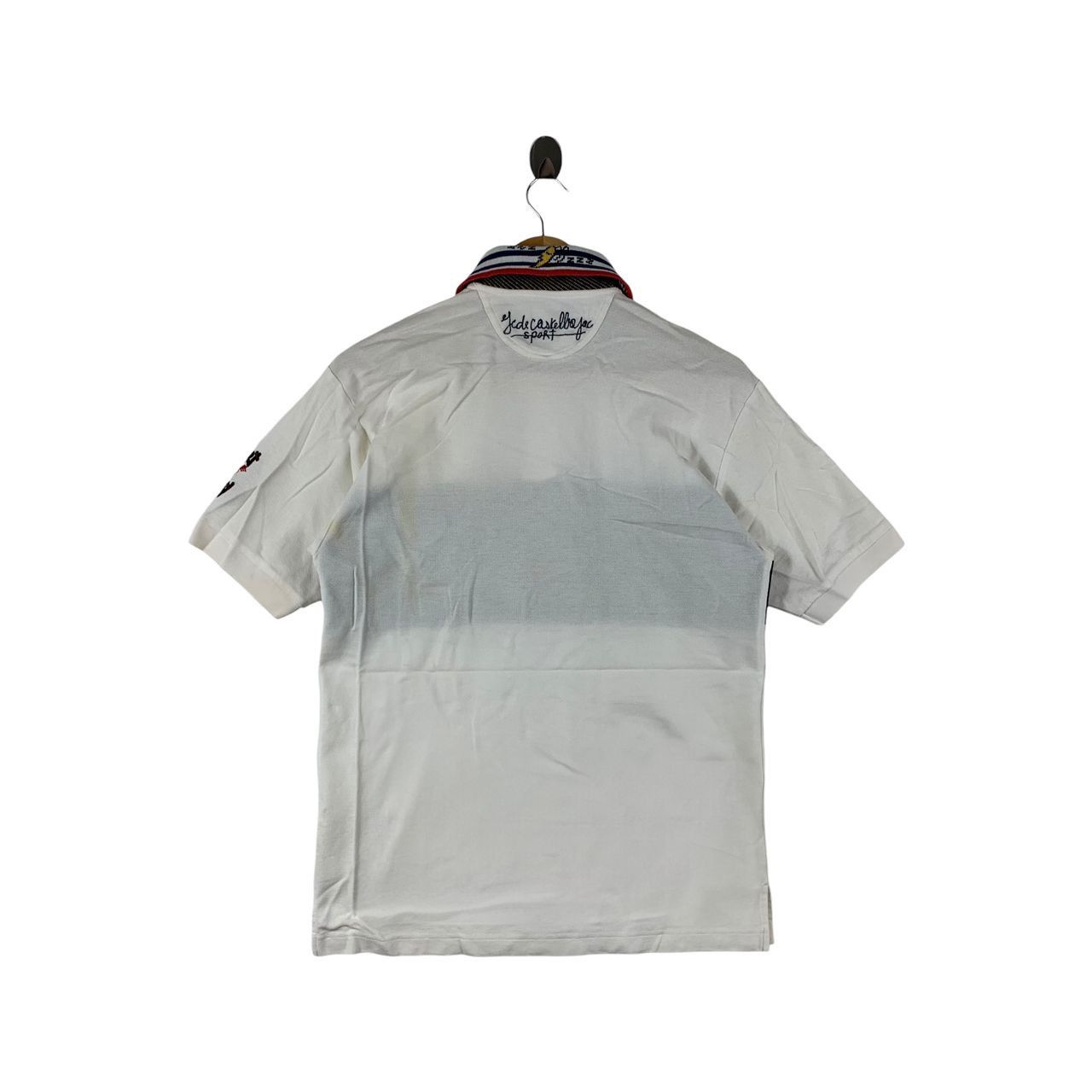 Designer × Jean Charles De Castelbajac Vintage JEAN CHARLES DE CASTELBAJAC embroidery polo tee Size US S / EU 44-46 / 1 - 4 Thumbnail