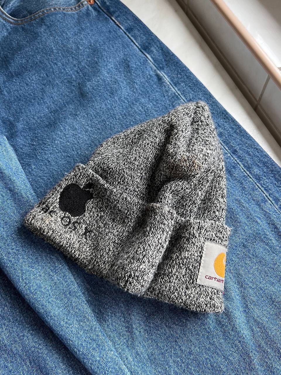 Apple × Champion Promo Champion Apple Company 00s Beanie Hat Mac IOS Size ONE SIZE - 5 Thumbnail