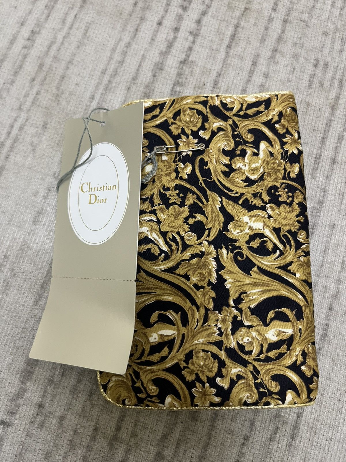 Dior Vintage 80s Dior cotton wallet Size ONE SIZE - 5 Thumbnail