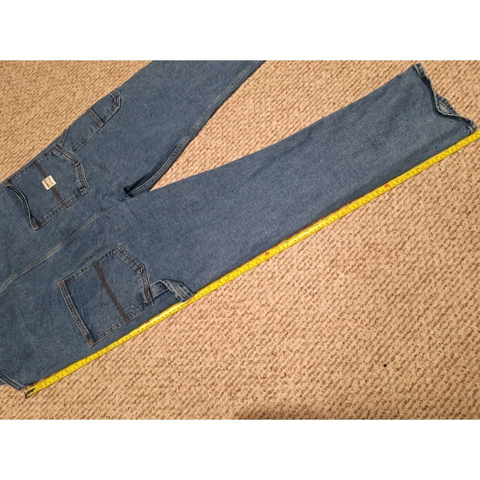 Levi's Levi Strauss Overalls Mens M Retro Paint Signature Y2k Workwear Size US 31 - 6 Thumbnail