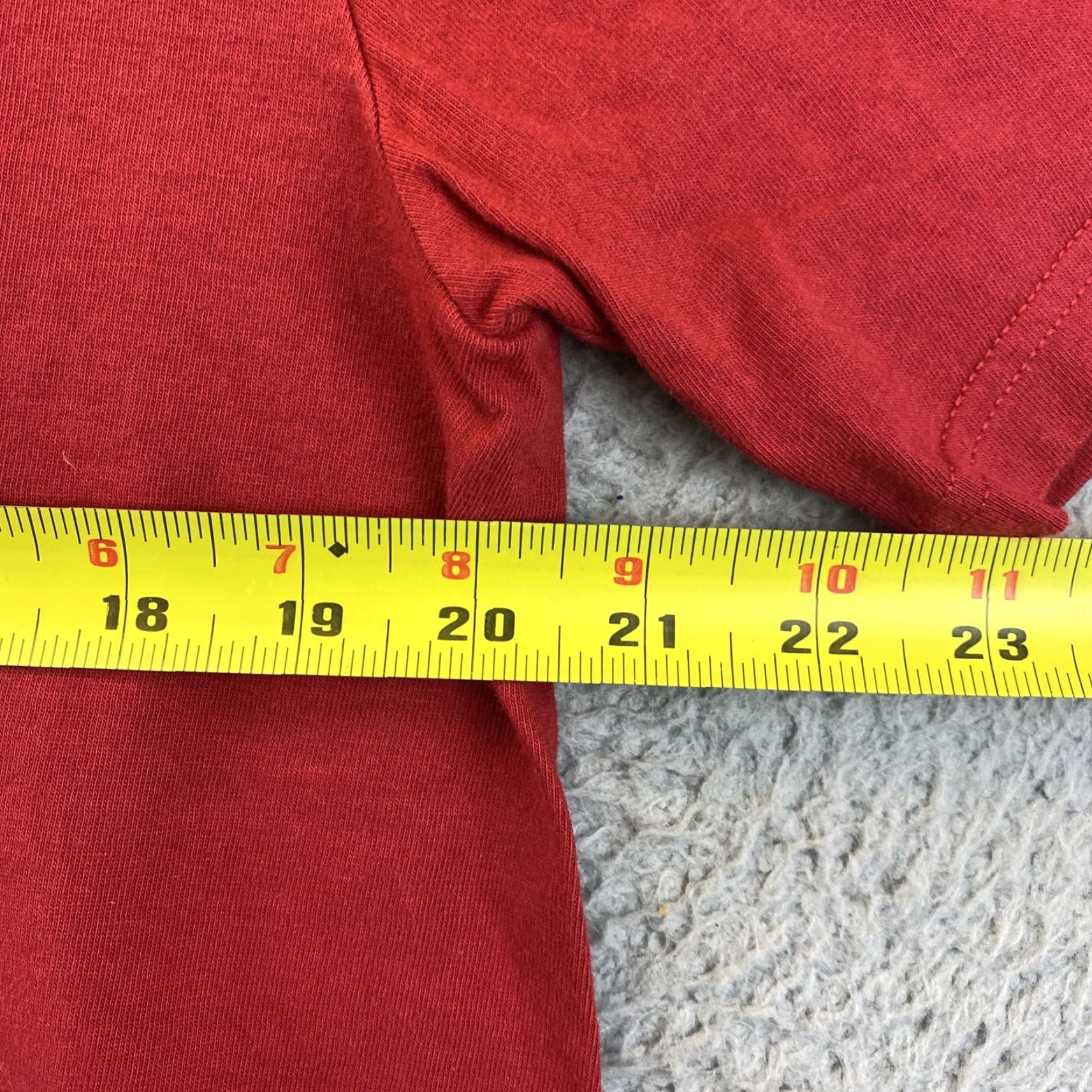 Nike NIKE TEXANS Just Do It Red T-Shirt Men's Size L Regular Fit Size US L / EU 52-54 / 3 - 6 Thumbnail