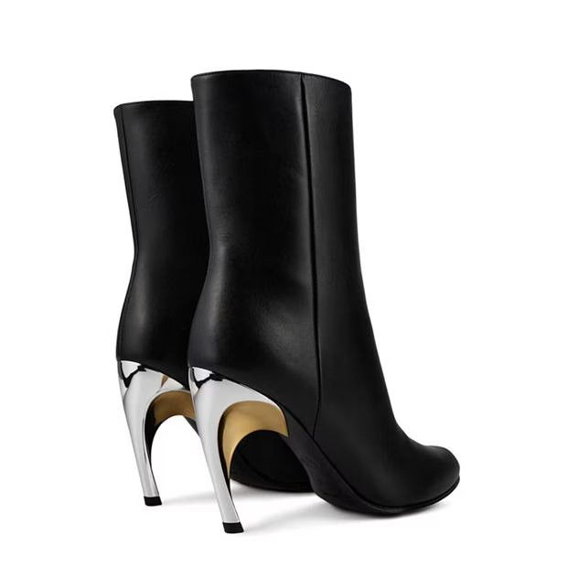 Alexander McQueen o1g2r1mq0824 Armadillo Ankle Boots in Multicolor Size US 7 / IT 37 - 4 Thumbnail