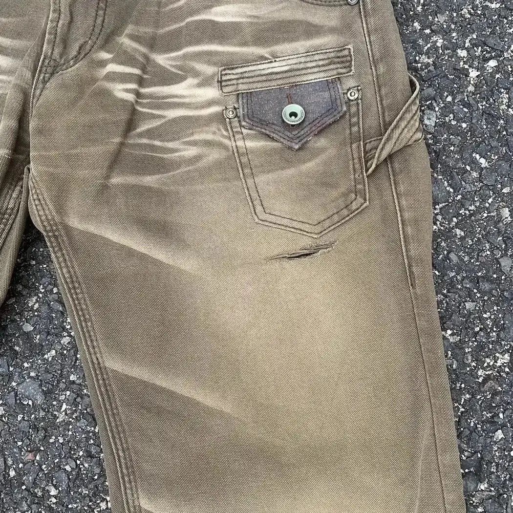 Matsuda SICKS💥FLARE/BOOTCUT DISTRESSED NICOLE JAPAN VERY RARE PANTS Size US 33 - 11 Thumbnail