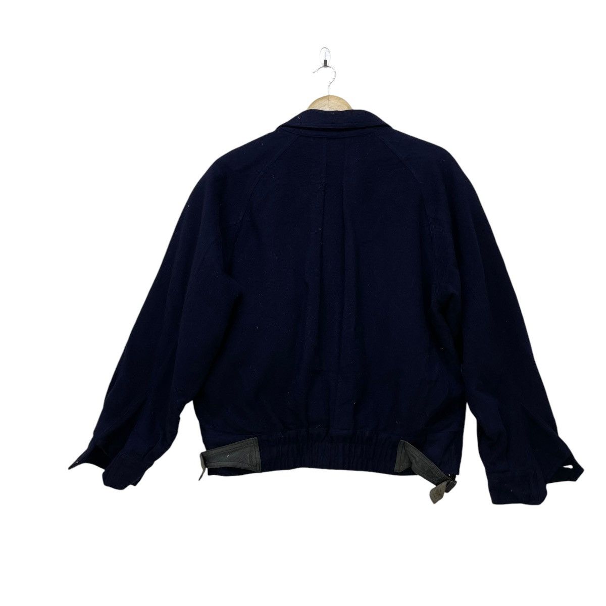Autumn Cashmere × Japanese Brand Italian Designer Baldassari Bomber Wool Jacket Size M / US 6-8 / IT 42-44 - 2 Thumbnail