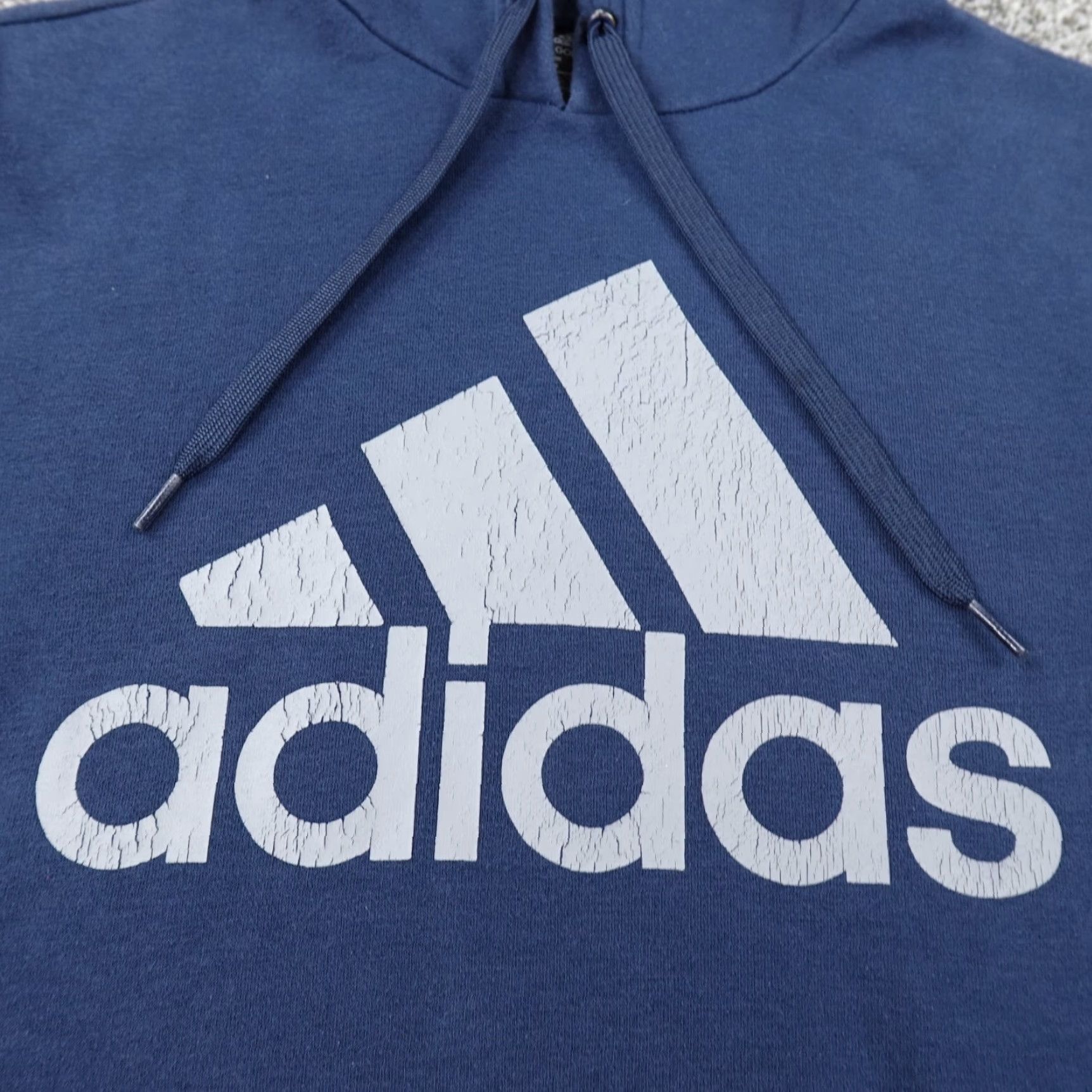 Adidas Adidas Hoodie Mens S Blue Logo Golf Pullover Sweatshirt Sweater Athletic Active Size US S / EU 44-46 / 1 - 2 Thumbnail