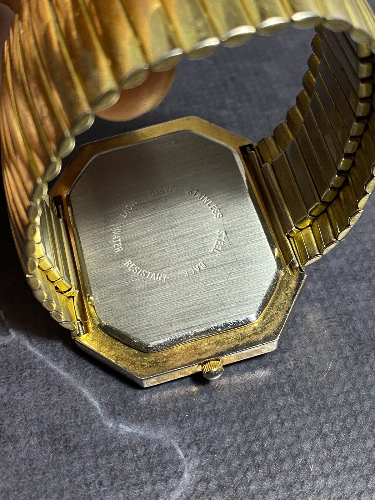 Jewelry Seastar Octagonal Gold Watch | Vintage Design Size ONE SIZE - 8 Thumbnail