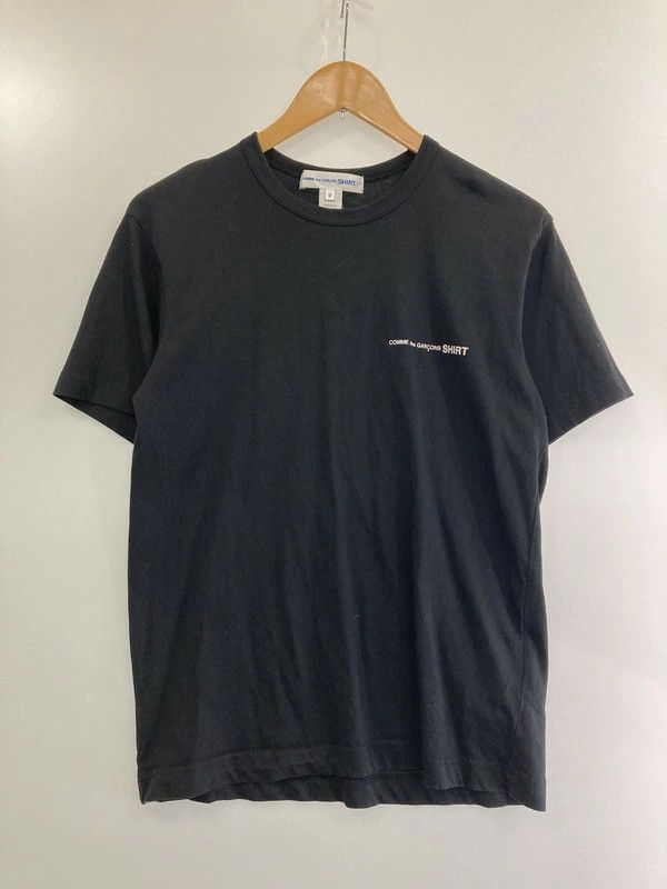 Comme des Garcons SHIRT T-Shirts Logo Short Sleeve Cotton Crewneck Black Size US M / EU 48-50 / 2 - 1 Thumbnail