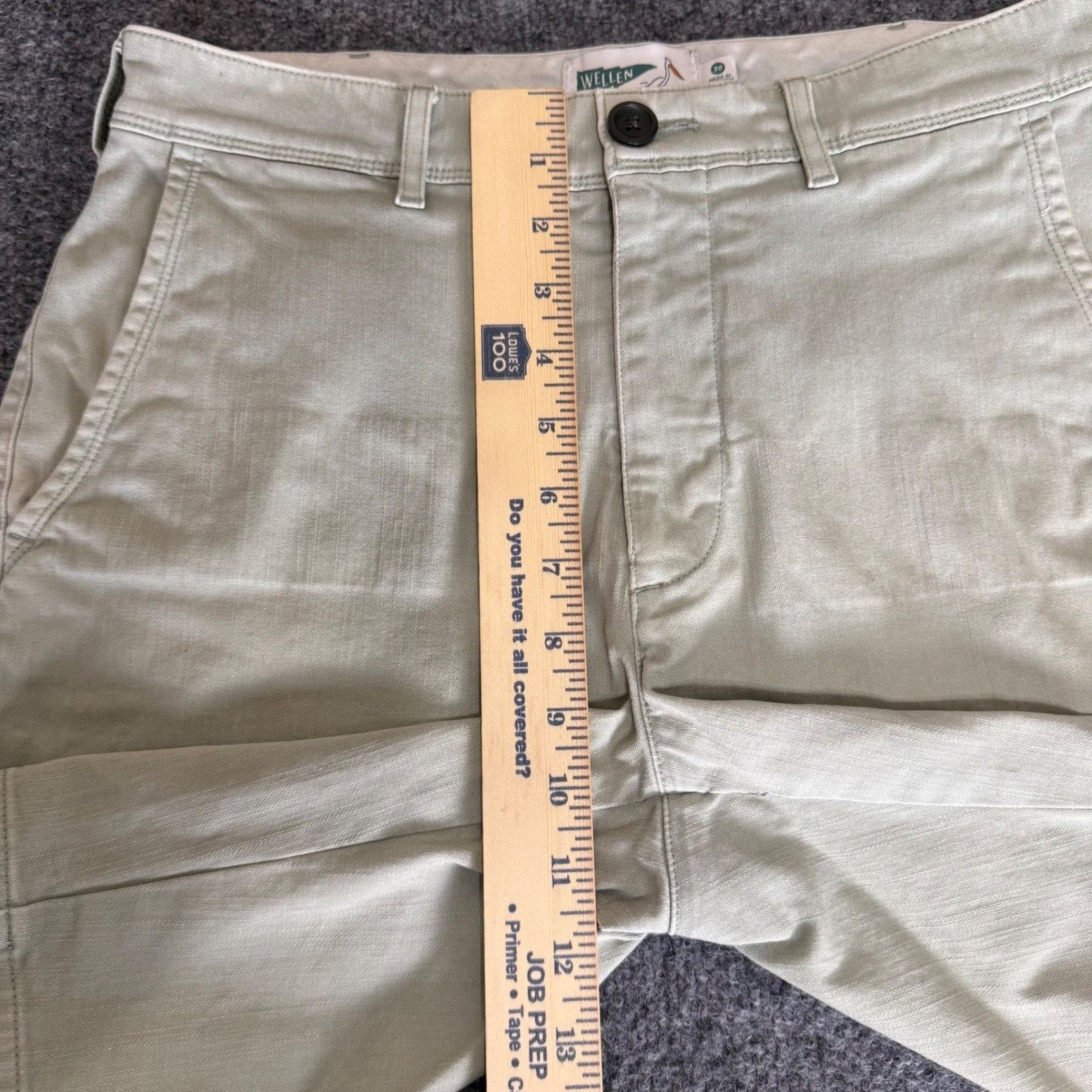 Other Wellen Shorts Mens Size 30 Green Chino Casual Summer Outdoor Size US 30 / EU 46 - 6 Thumbnail