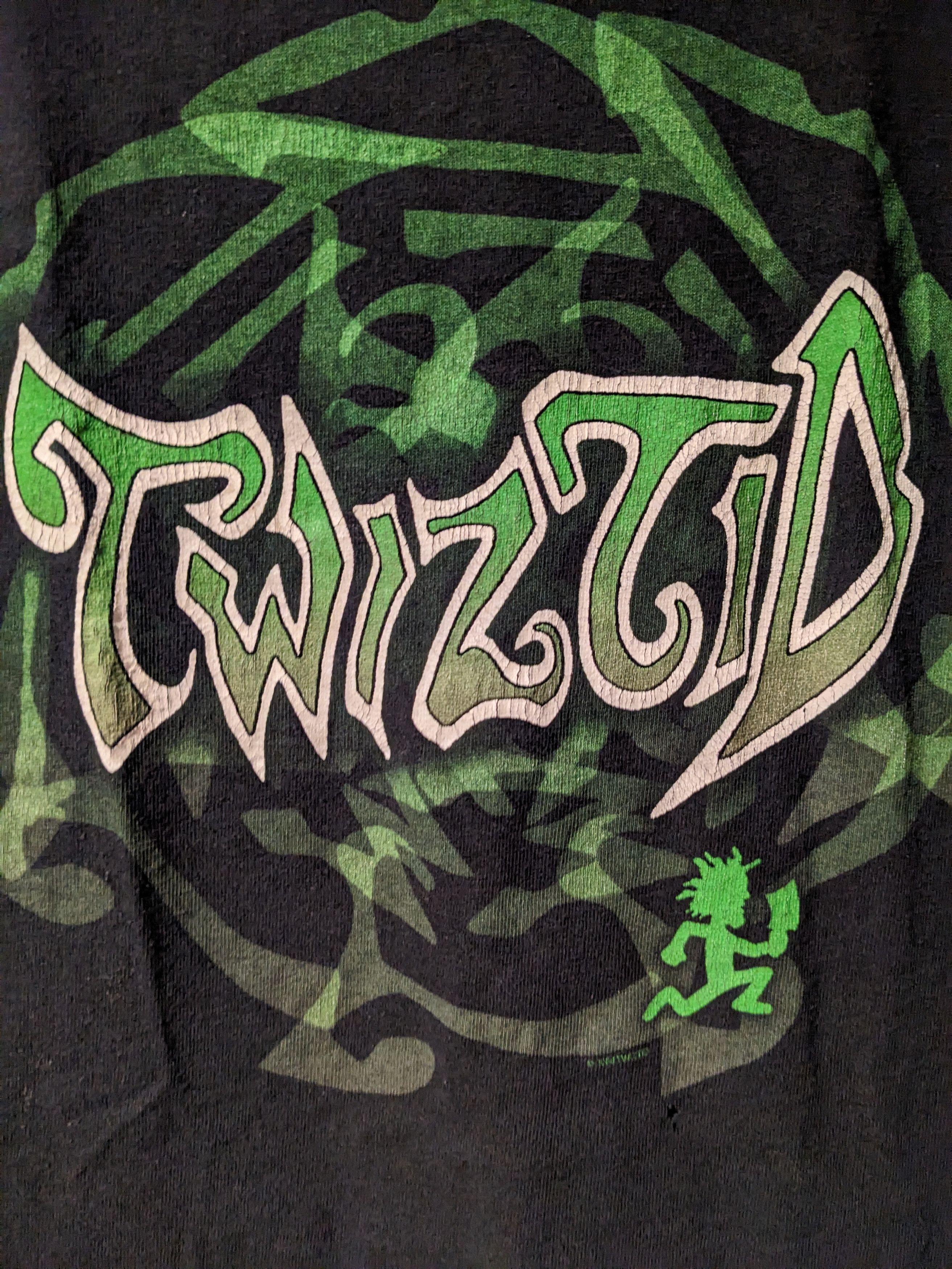 Band Tees × Vintage Vintage 2008 Twiztid Band Tour Black Youth Medium T-Shirt Size US M / EU 48-50 / 2 - 2 Thumbnail