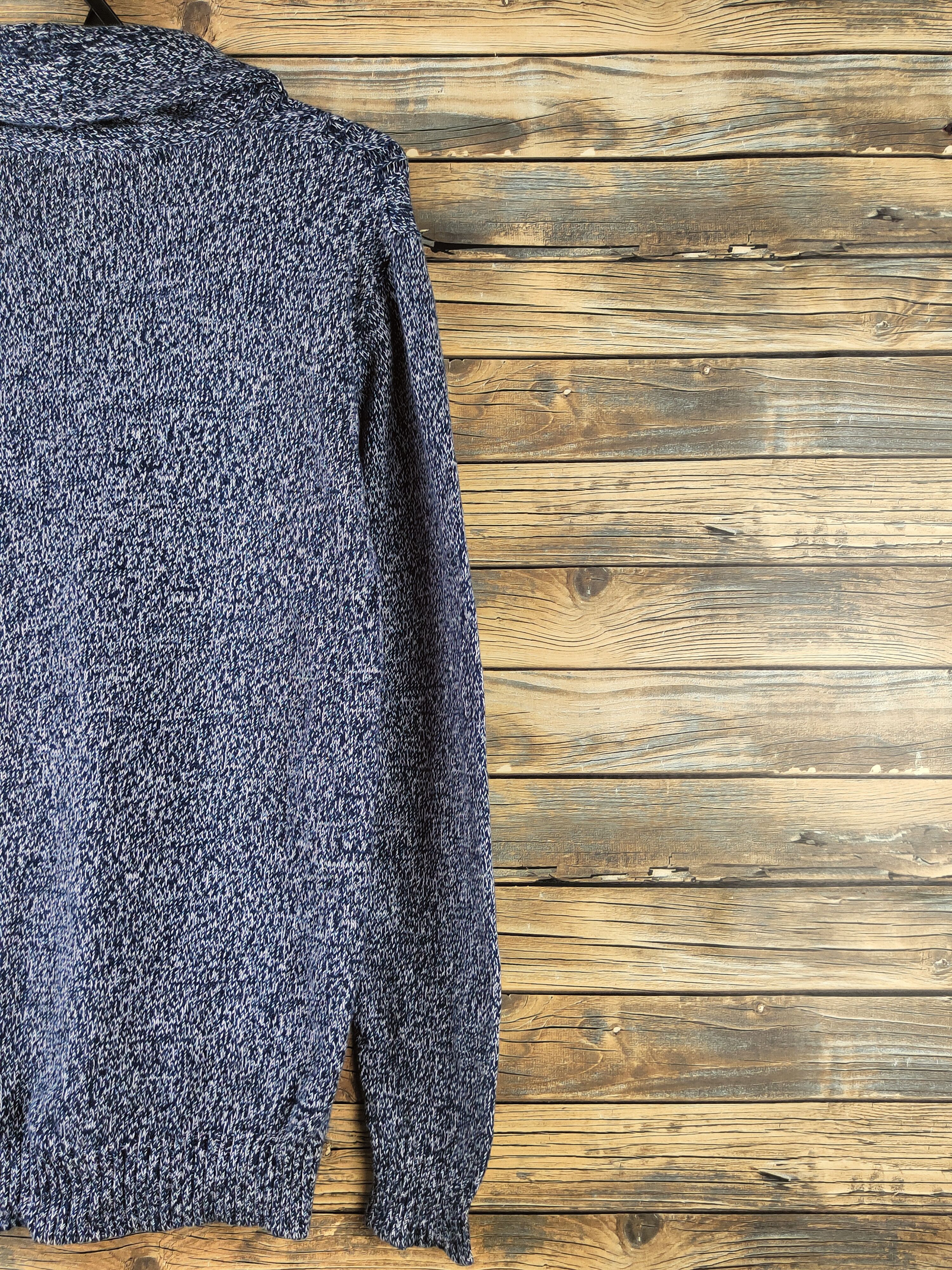 GU DL GU Navy Knitwear Cardigan #46-197 Size US L / EU 52-54 / 3 - 9 Thumbnail