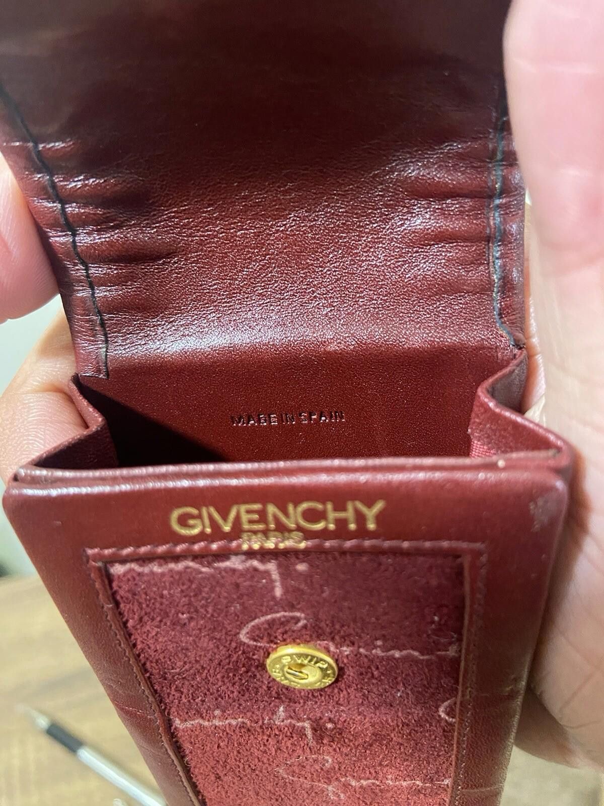 Givenchy Givenchy vintage red leather suede cigarette case small bag Size ONE SIZE - 11 Thumbnail