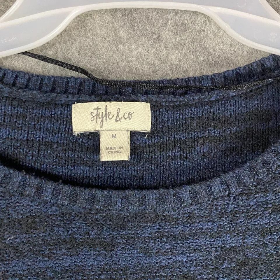 Style & Co Style & Co Sweater Pullover Women's Knitted Cotton Blend M Size M / US 6-8 / IT 42-44 - 2 Thumbnail