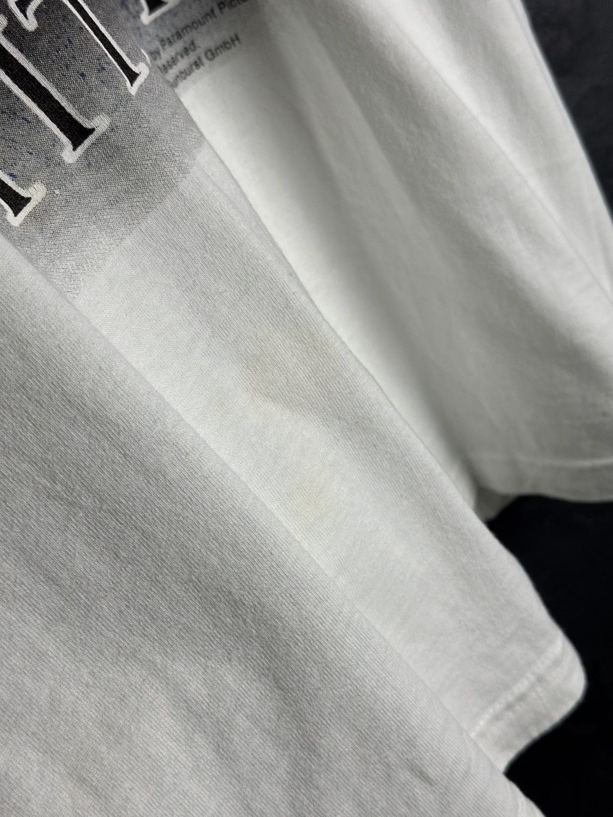 Hanes Vintage White Titanic Movie T-shirt 1998 - M - 90s Size US M / EU 48-50 / 2 - 10 Thumbnail