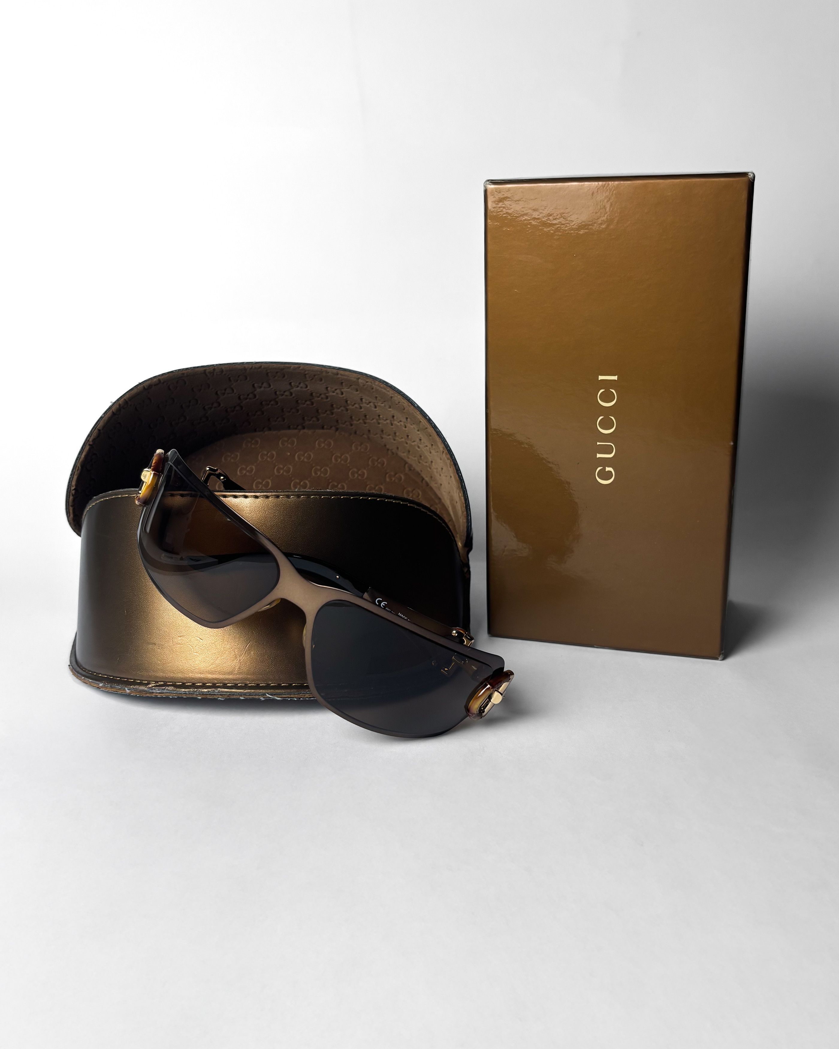 Gucci Gucci GG2796/S Shield Sunglasses Size ONE SIZE - 4 Thumbnail