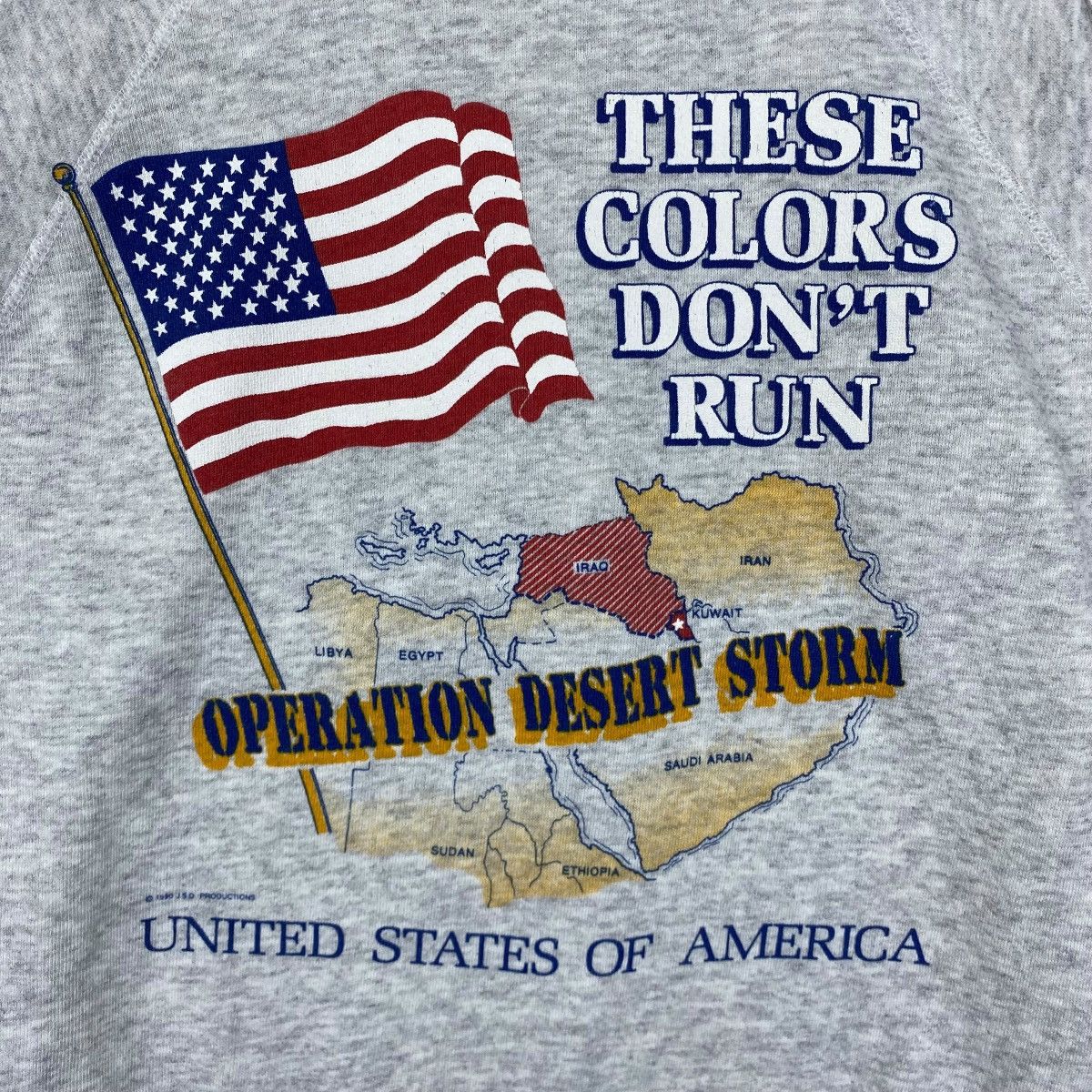 Vintage Vintage 90's OPERATION DESERT STORM United States Of America Size US L / EU 52-54 / 3 - 2 Thumbnail