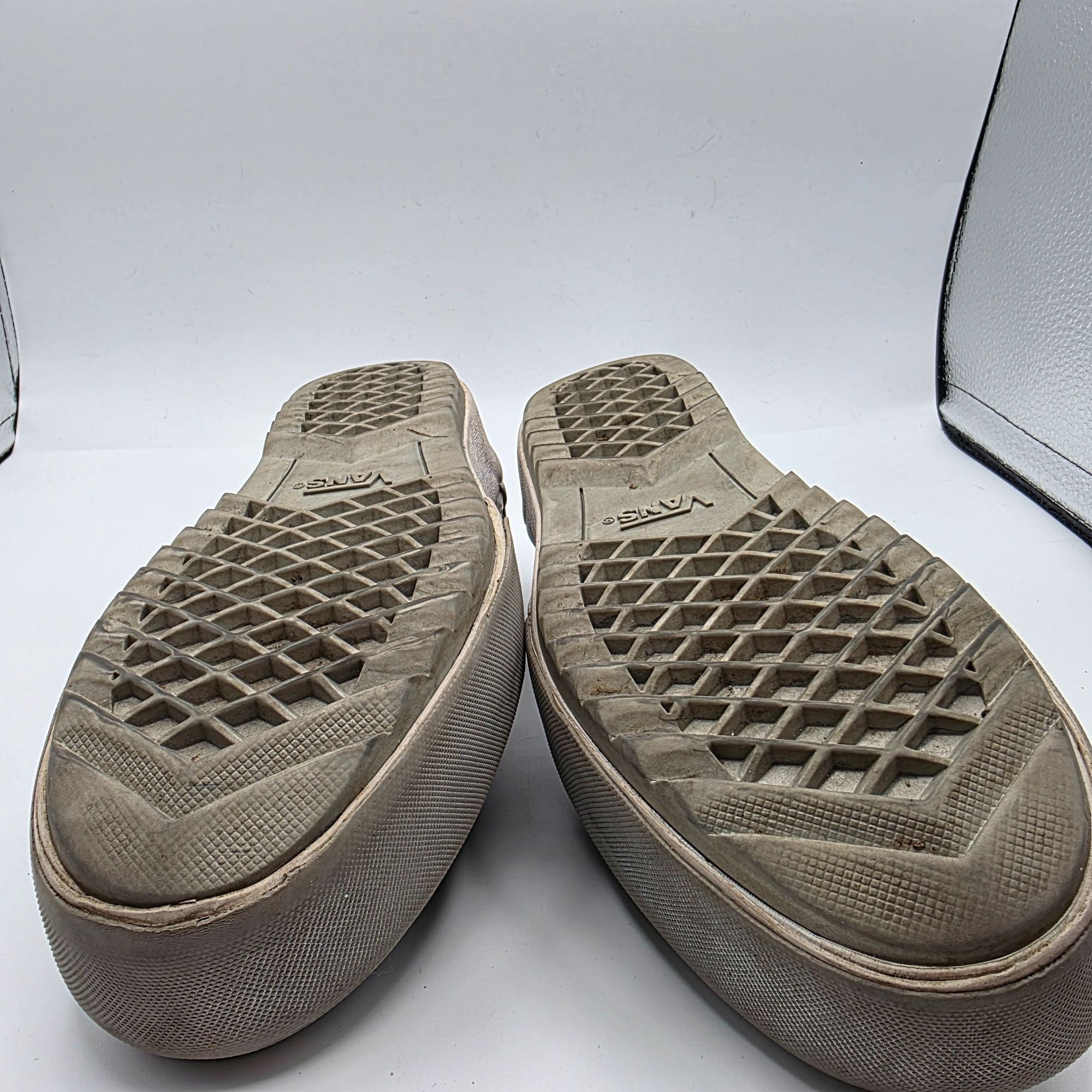 Vans Vans Old Skool Stacked Womens Size 5 Shiny Black Silver Whit Size US 5 / IT 35 - 11 Thumbnail
