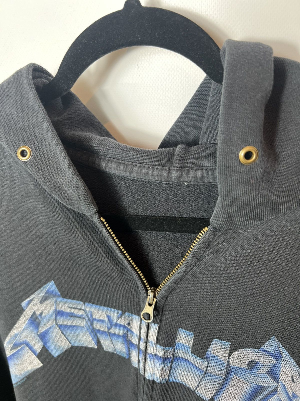Metallica Vintage band rock Metallica Ride The Lightning Tour Hoodie Size US XL / EU 56 / 4 - 6 Thumbnail
