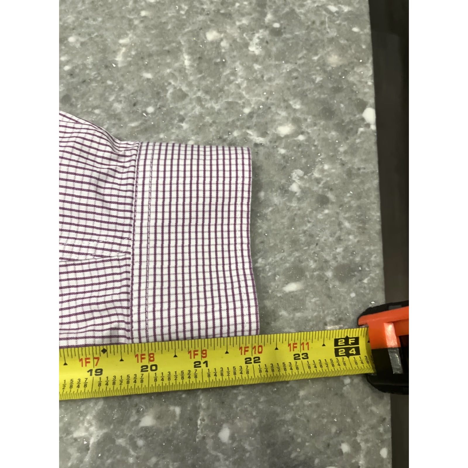 Wrangler Wrangler Relentless Shirt Mens L Gingham Plaid Button-Up Long Sleeve Size US L / EU 52-54 / 3 - 6 Thumbnail