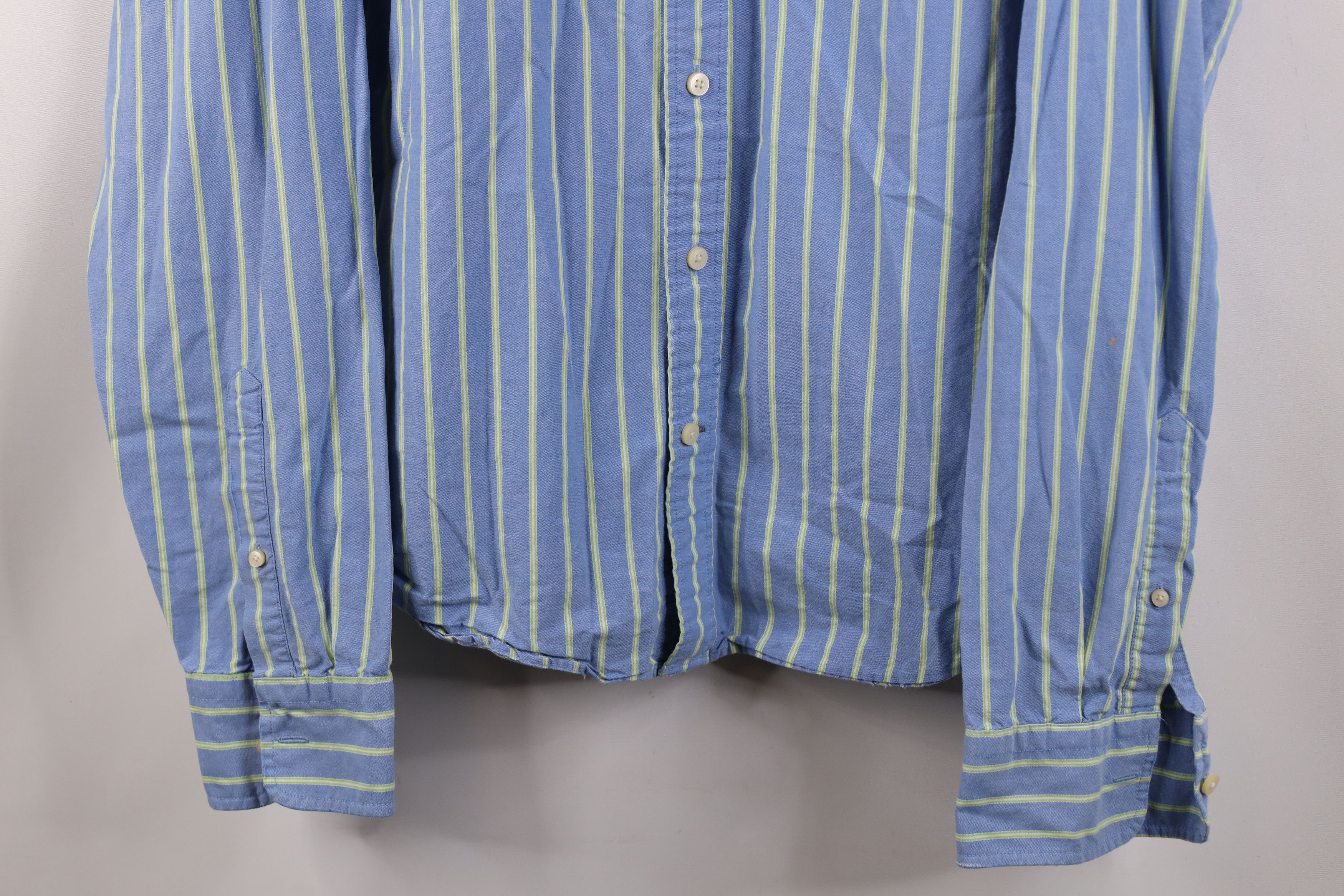 Abercrombie & Fitch Vintage 90s Y2K Abercrombie & Fitch Button Down Shirt Blue Size US XXL / EU 58 / 5 - 3 Thumbnail