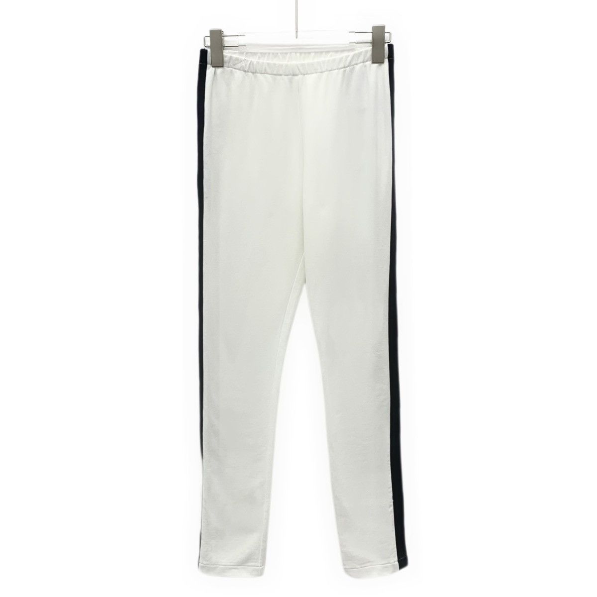 Prada Prada White Side Stripe Cotton Hooded Tracksuit K26WX Size S / US 4 / IT 40 - 3 Thumbnail