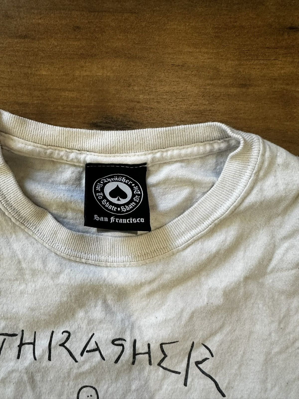 Thrasher VTG Thrasher Skate Tee Size US M / EU 48-50 / 2 - 2 Thumbnail